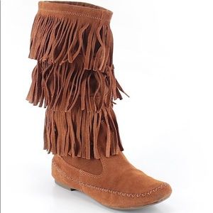 LAUREN CONRAD Moccasin Boots